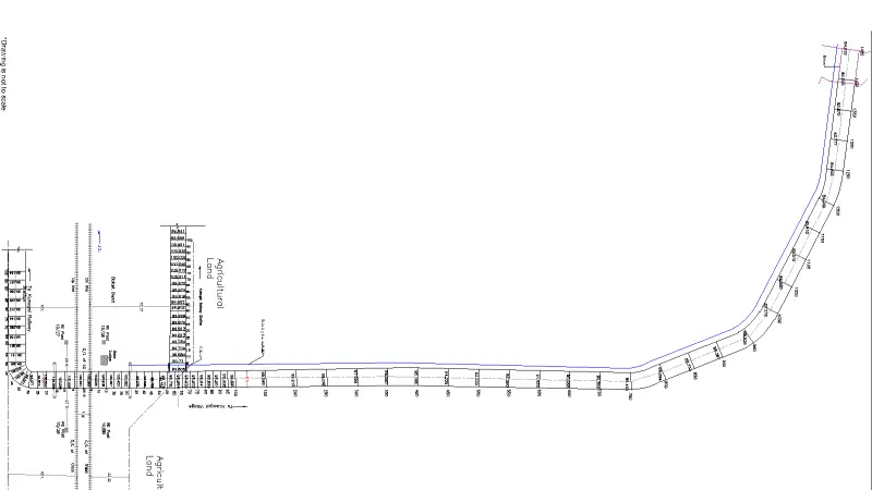 Drainage Arrangement Drawings for Level Crossing Gates